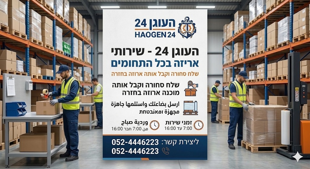 אריזה בכל התחומים