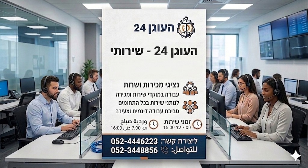 העוגן 24 - נציגי מכירות